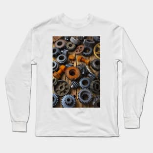 A Variety Of Old Gears Long Sleeve T-Shirt